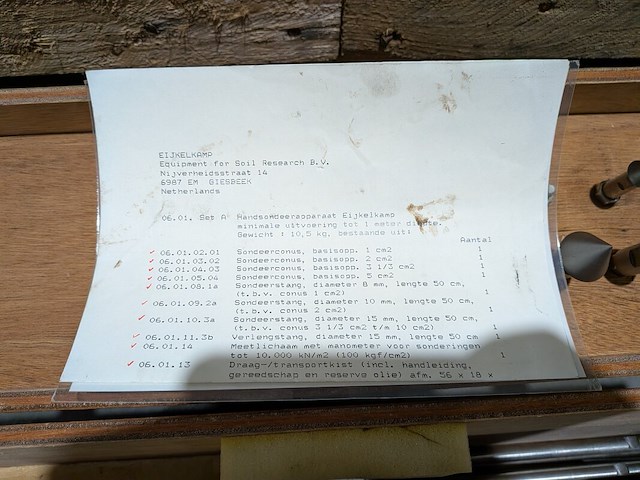 Handsondeerapparaat, eijkelkamp - afbeelding 8 van  8