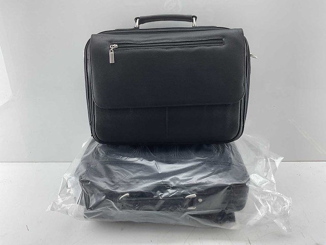 Handtas - leather - (2x) - afbeelding 3 van  3