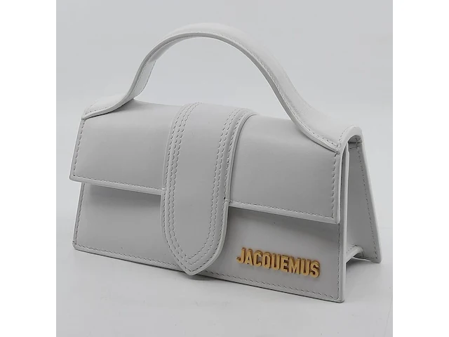Handtas, jacquemus, le bambino white - afbeelding 6 van  13