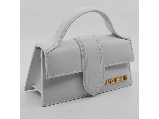 Handtas, jacquemus, le bambino white - afbeelding 7 van  13