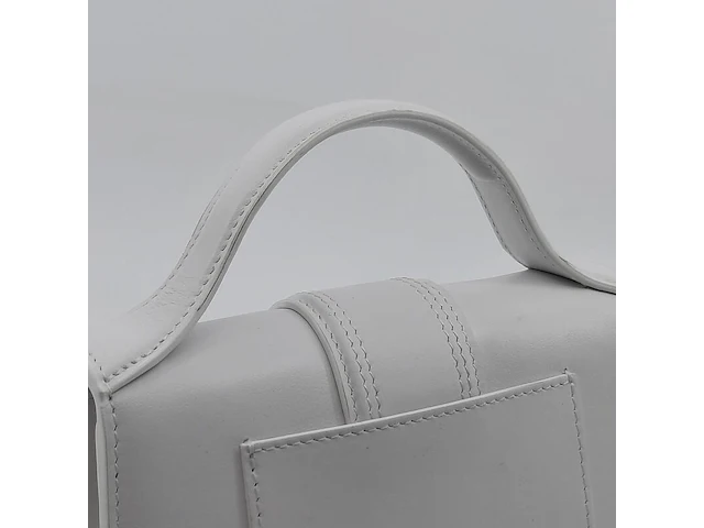 Handtas, jacquemus, le bambino white - afbeelding 12 van  13