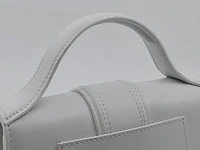Handtas, jacquemus, le bambino white - afbeelding 12 van  13