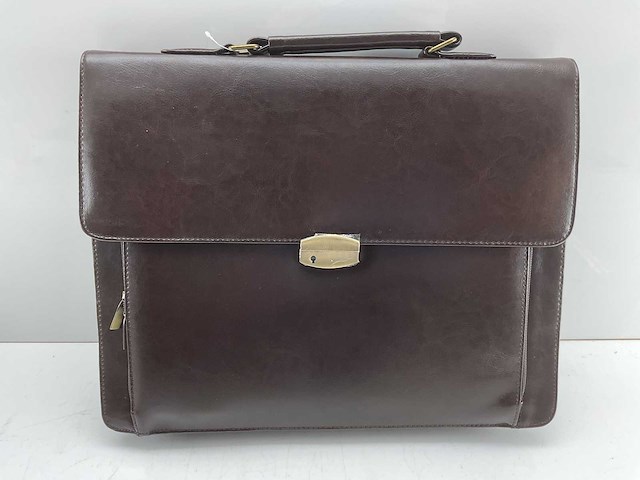 Handtas leather (3x) - afbeelding 1 van  2