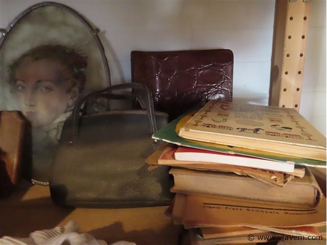 Handtassen, parfum, boeken, handschoentjes enz…. - afbeelding 5 van  6