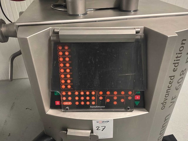 Handtman vf 608 plus vacuümvulmachine, rvs - afbeelding 6 van  11
