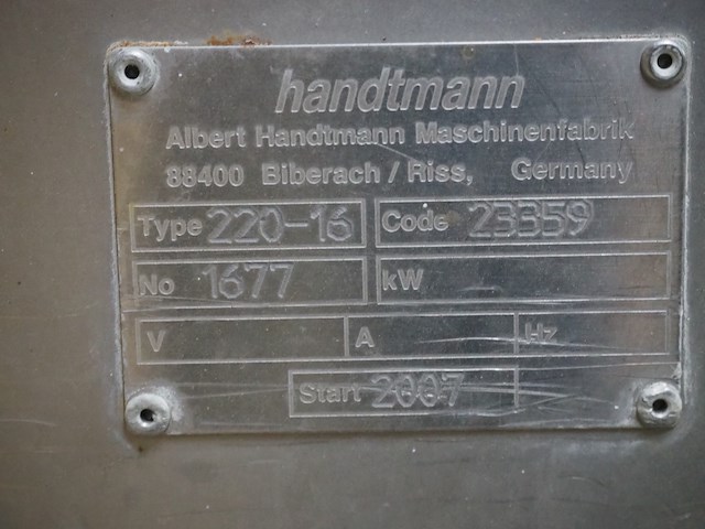 Handtmann - afbeelding 9 van  9