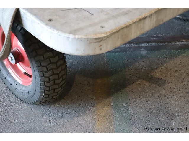 Handtrekwagen - 200x100x50 cm - afbeelding 6 van  9