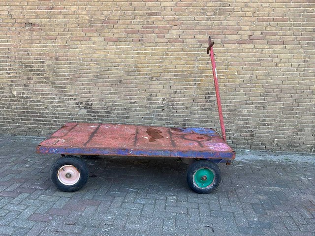 Handtrekwagen 2.00x1.00m - afbeelding 4 van  4