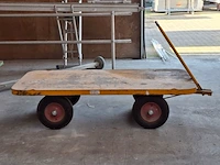 Handtrekwagen geel - afbeelding 2 van  6