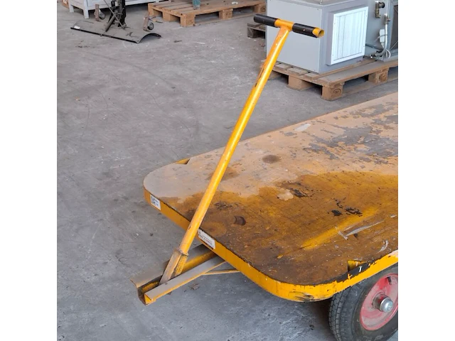 Handtrekwagen geel - afbeelding 5 van  6