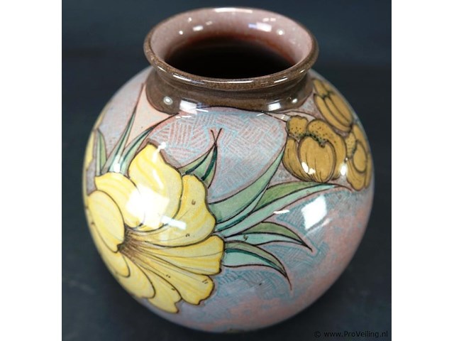 Handwerk holland aardewerk vaas - afbeelding 2 van  5
