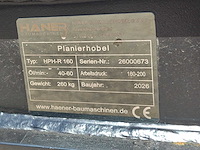Haner - 2026 - hph-t160 - minigraafmachine - afbeelding 10 van  11