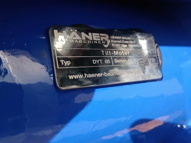 Häner dyt 05 hydraulisch kantelstuk cw05 2 x 90° – 2026 - afbeelding 5 van  7
