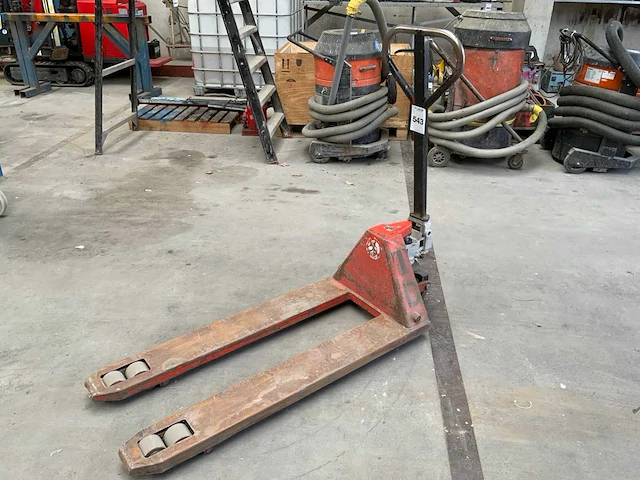 Haneu ch23002 hand hydraulische palletwagen - afbeelding 1 van  5