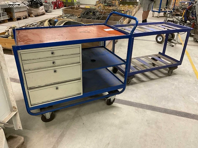 Haneu etagewagen (2x) - afbeelding 1 van  7