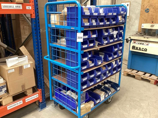 Haneu magazijn kar - afbeelding 6 van  9