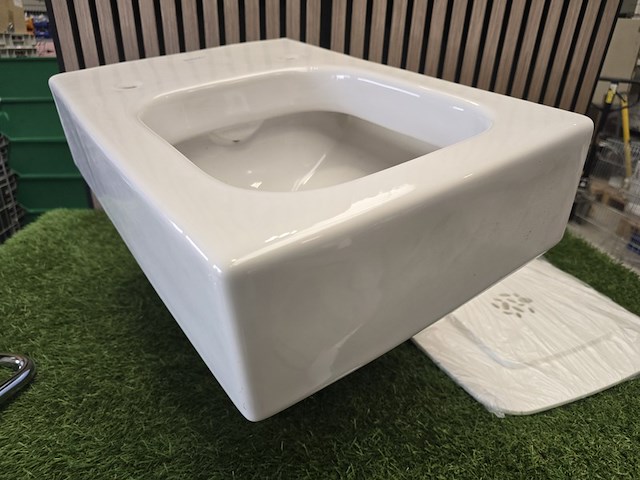 Hang toilet, duravit, vero, wit - afbeelding 1 van  5