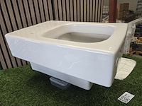 Hang toilet, duravit, vero, wit - afbeelding 4 van  5