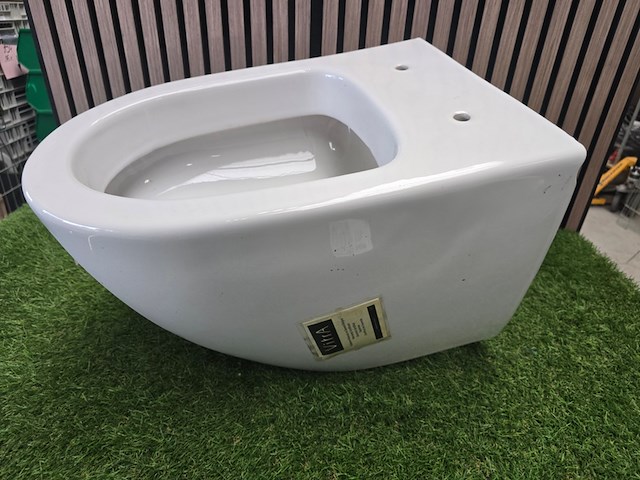 Hang toilet vitra, wit - afbeelding 2 van  6