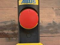 Hangbediening met noodstop, abus, ht 611-s, geel/zwart, ip65 - afbeelding 2 van  4