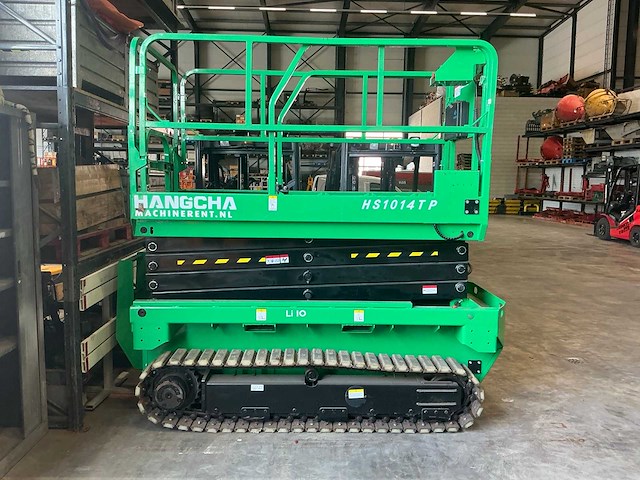 Hangcha hs1014tp elektrische rups schaarhoogwerker - afbeelding 7 van  10