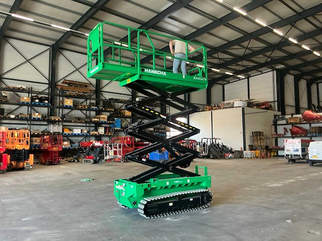 Hangcha hs1014tp elektrische rups schaarhoogwerker - afbeelding 10 van  10