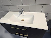 Hangend sanitair badmeubel, met kraan - afbeelding 2 van  8