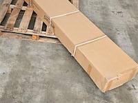 Hangende parasol donkergrijs - 300x300 cm - afbeelding 2 van  3