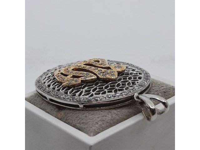 Hanger, 14 karaats - afbeelding 5 van  8