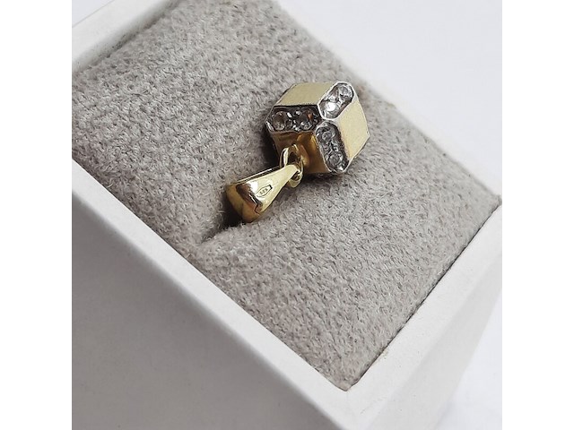 Hanger, 14 karaats - afbeelding 6 van  6