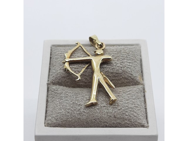 Hanger, 14 karaats - afbeelding 1 van  8