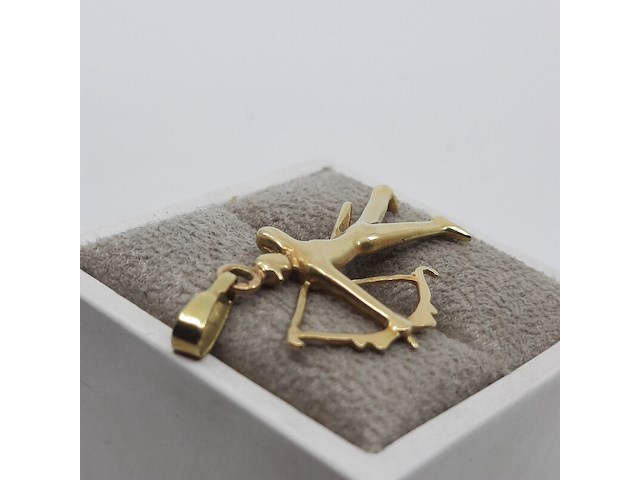 Hanger, 14 karaats - afbeelding 3 van  8