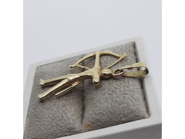 Hanger, 14 karaats - afbeelding 5 van  8