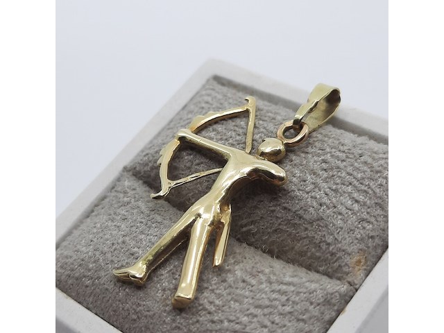 Hanger, 14 karaats - afbeelding 6 van  8