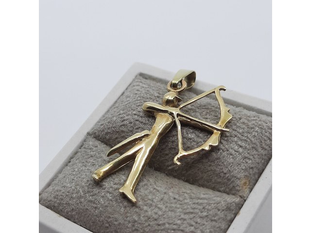 Hanger, 14 karaats - afbeelding 7 van  8