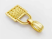 Hanger geel lock briljant wit - afbeelding 7 van  8