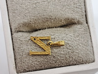 Hanger, n met diamant, double - afbeelding 4 van  6