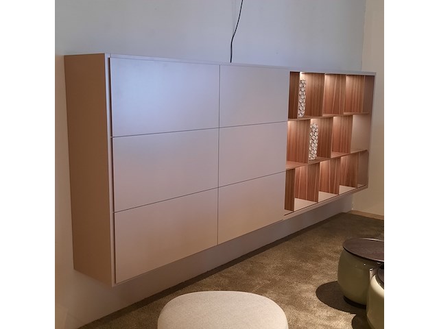 Hangkast kettnaker, vita, basalt - afbeelding 1 van  9