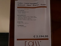 Hangkast treku, lauki, oker/grafiet - afbeelding 16 van  16