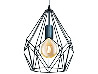 Hanglamp - zwart eglo, carlton, zwart - afbeelding 1 van  2