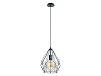 Hanglamp - zwart eglo, carlton, zwart - afbeelding 2 van  2