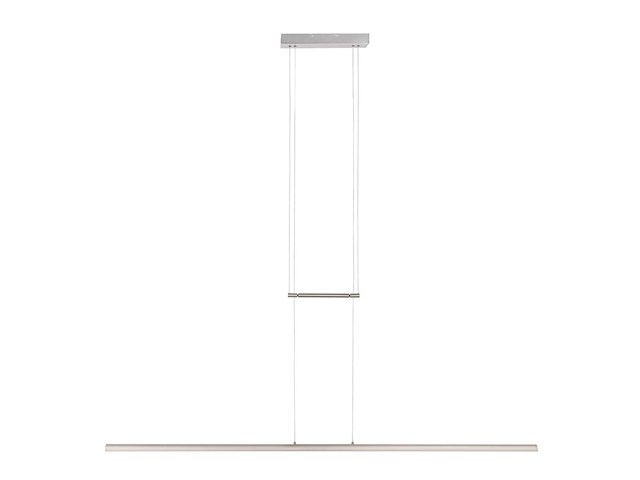 Hanglamp 150 cm breed | 2100 lumen, steinhauer, profilo 3318st, staal, 2026 - afbeelding 1 van  5