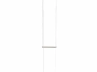 Hanglamp 150 cm breed 2100 lumen, steinhauer, profilo 3318st, staal, 2026