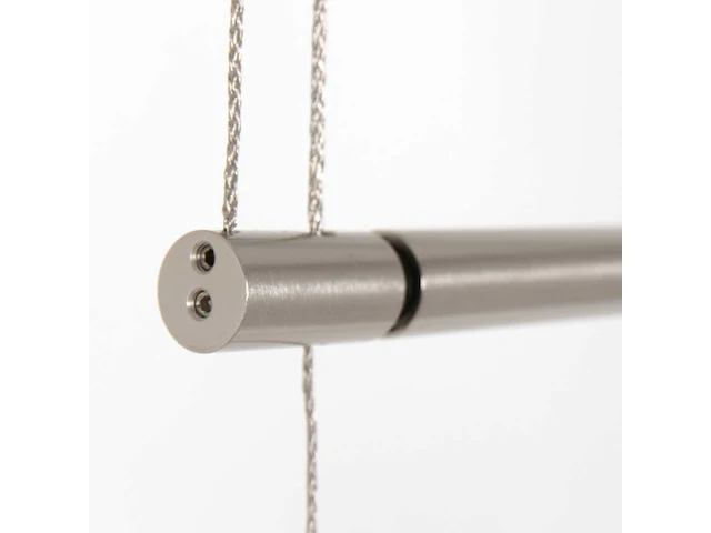 Hanglamp 150 cm breed 2100 lumen, steinhauer, profilo 3318st, staal, 2026 - afbeelding 5 van  5