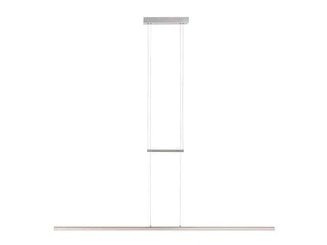 Hanglamp 150 cm breed 2100 lumen, steinhauer, profilo 3318st, staal, 2026 - afbeelding 1 van  5