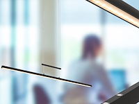 Hanglamp 150 cm breed | 2100 lumen, steinhauer, profilo 3318zw, zwart, 2026 - afbeelding 2 van  6