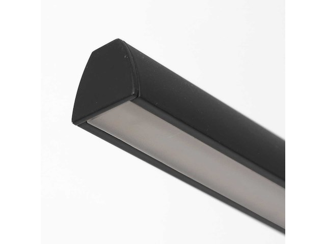 Hanglamp 150 cm breed | 2100 lumen, steinhauer, profilo 3318zw, zwart, 2026 - afbeelding 5 van  6