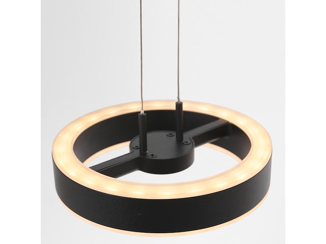 Hanglamp 3 lichts, steinhauer, piola 3501zw, zwart, 2026 - afbeelding 4 van  5