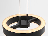 Hanglamp 3 lichts, steinhauer, piola 3501zw, zwart, 2026 - afbeelding 4 van  5
