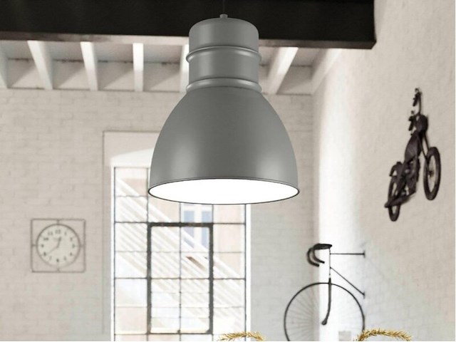Hanglamp ø 38 cm eglo, ebury, grijs/wit - afbeelding 4 van  4